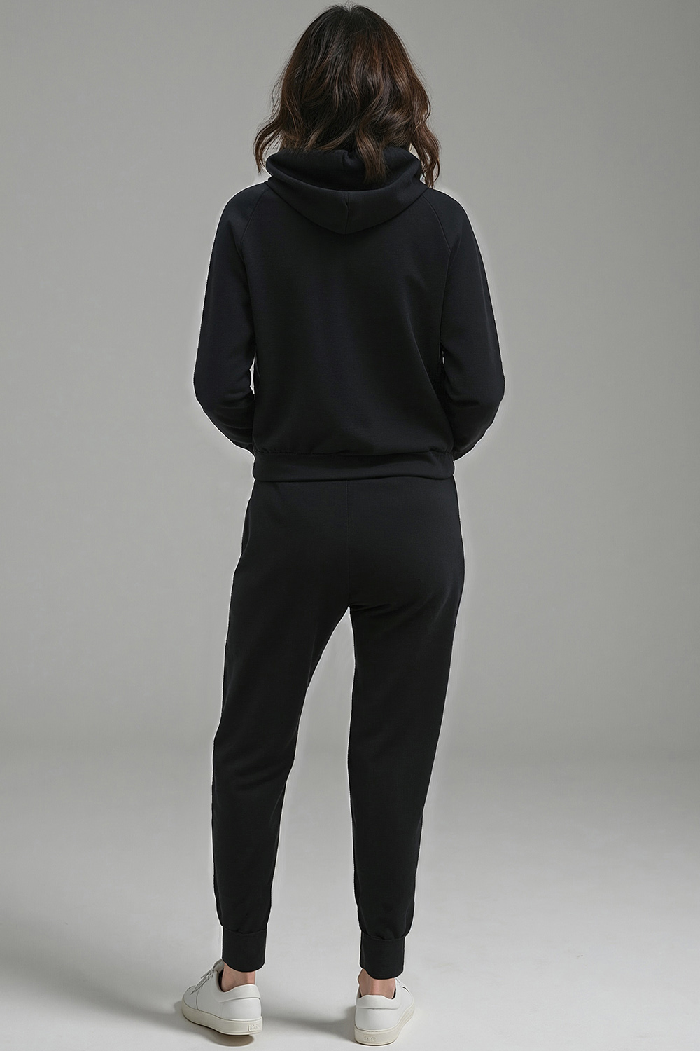 Vivisence Femme Ensemble Survêtement Coton Capuche Poches Confort Quotidien 9203, 