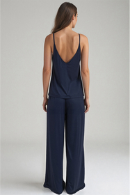 Vivisence Damen Pyjama Viskose Lockere Passform Komfort Für Nachtwäsche 2046, 