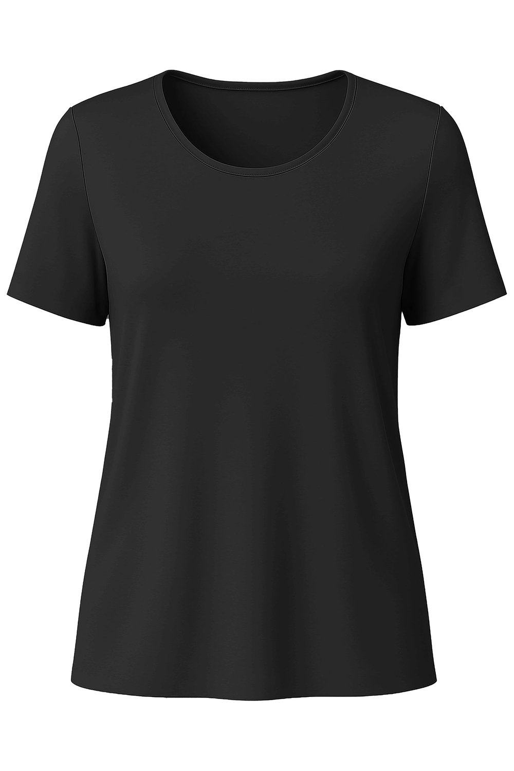Vivisence Femme Haut de Pyjama Viscose Manches Courtes Confort pour Nuit 2201, 