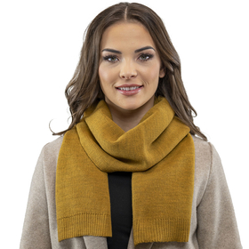 Vivisence Écharpe Femme Hiver Avec Nœud Décoratif Pour Les Journées Froides 7104, miel