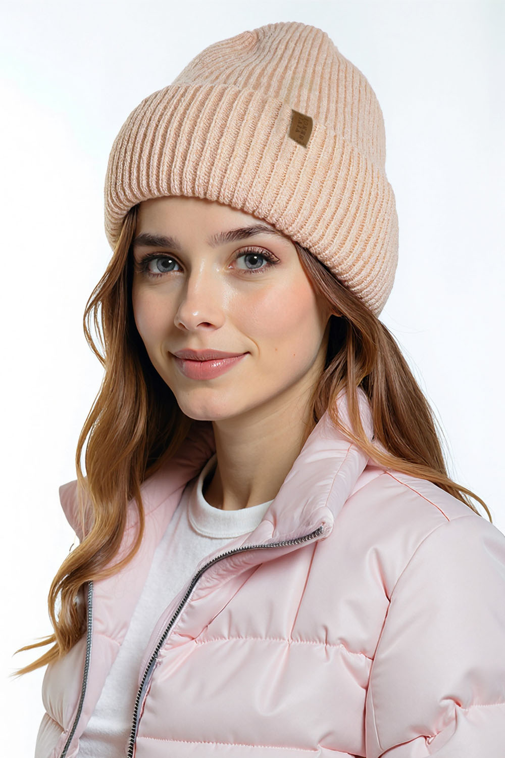 Vivisence Damen Mütze Schal Set Mit Merinowolle Für Wärme Und Stil Täglich, Beige