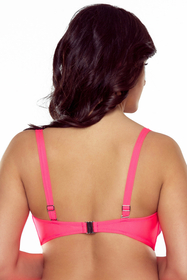 VIVISENCE Bikini Oberteil Damen Bademode Bikini BH Starker Halt 3202, neonpink