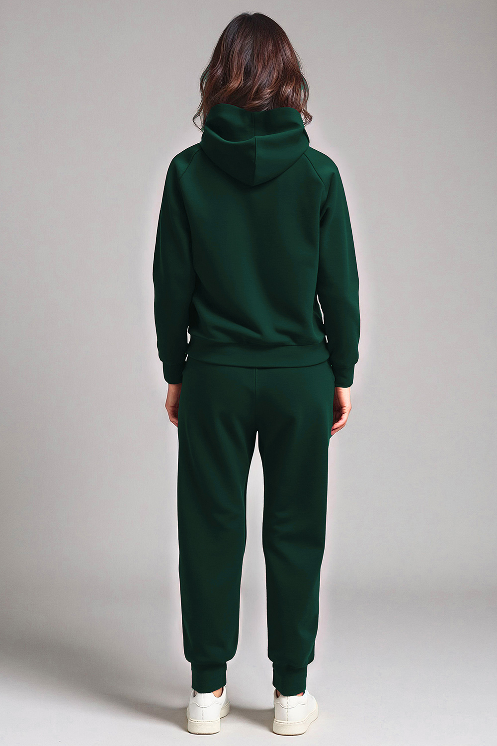 Vivisence Femme Ensemble Survêtement Coton Capuche Poches Confort Quotidien 9203, 