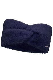 Vivisence Stirnband Damen Flauschig Gefüttert Verkreuzt Warm Herbst Winter 7093, dunkelblau