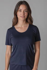 Vivisence Women's Pyjamas T-Shirt Viscose Relaxed Cut Comfort For Every Night 2200,