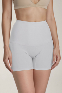 Vivisence Bermuda Culotte Femme Taille Haute Silhouette Parfaite Affinée 4102, blanc