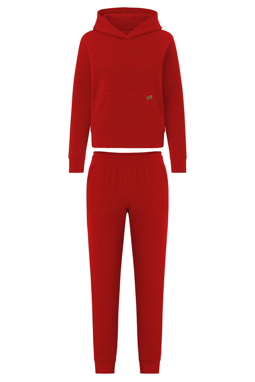Vivisence Femme Ensemble Survêtement Coton Capuche Poches Confort Quotidien 9203, 