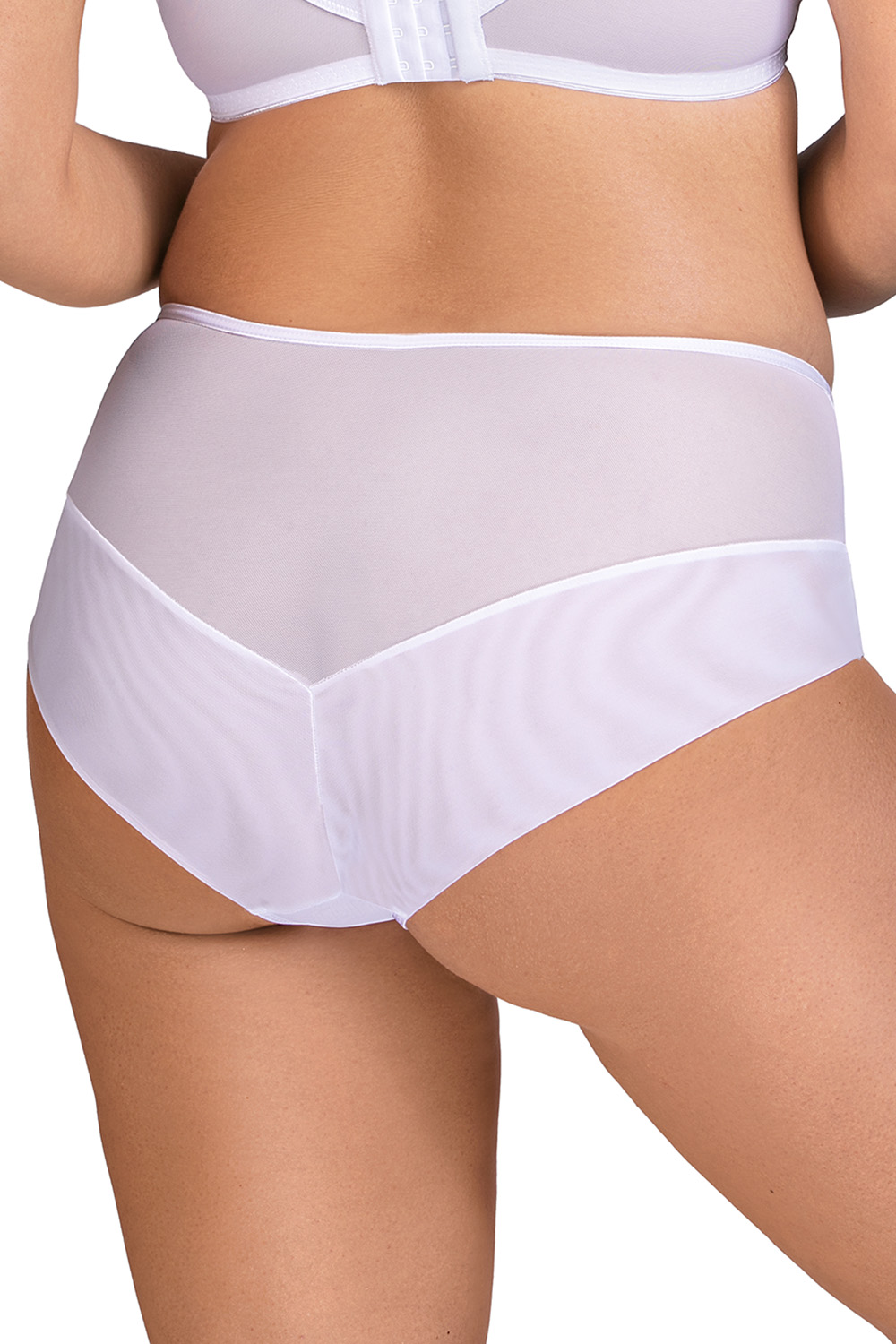 Vivisence Culotte Pour Femme Élégante Coupe Classique Finition Élastique Gousset En Coton Dos Lisse En Maille Doublée Confort Quotidien et Élégance, 