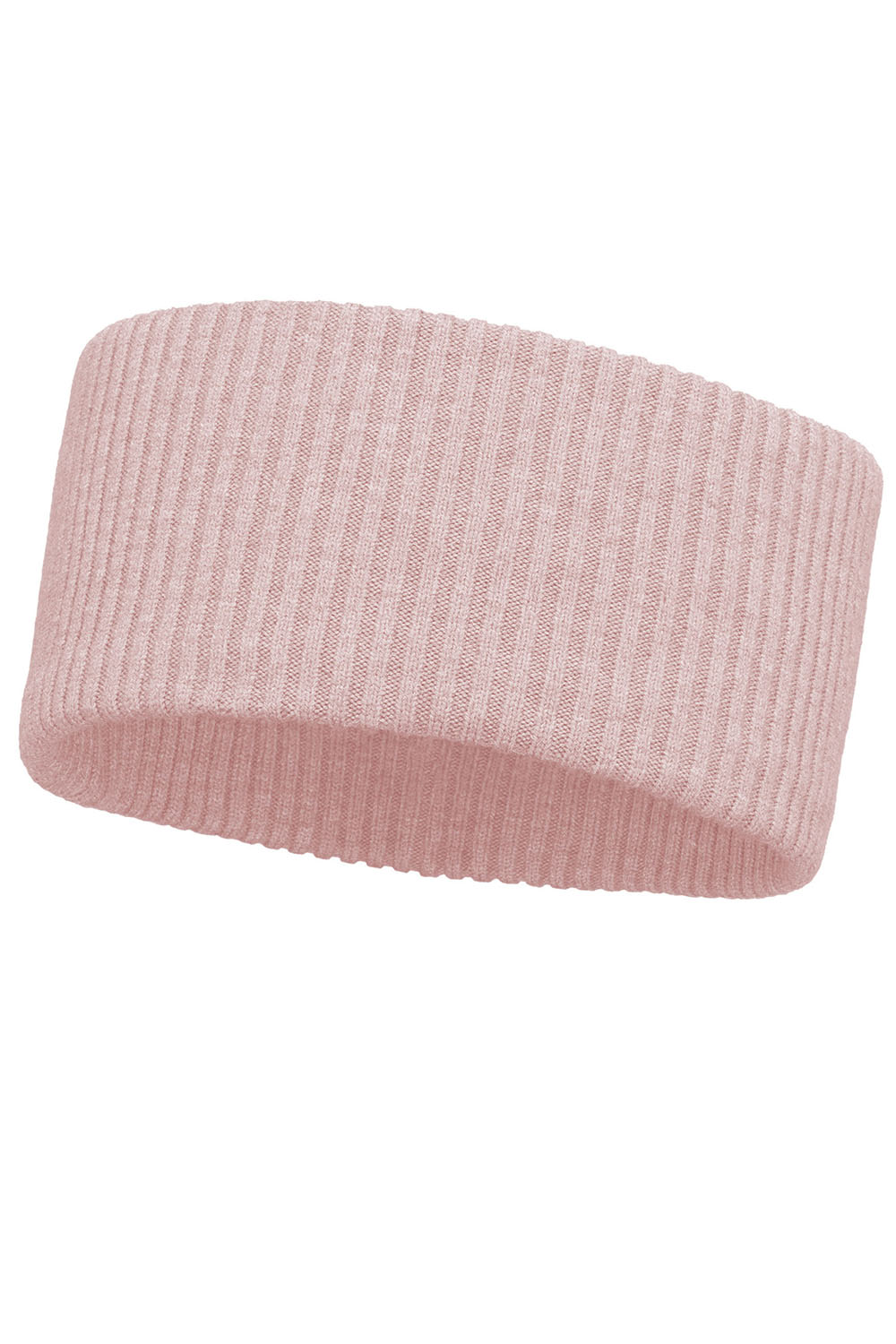 Vivisence Damen Stirnband Winter Geripptem Garn Perfekter Anpassung Optimalen 7092, puderrosa