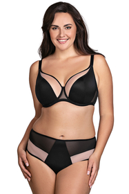Vivisence Culotte Pour Femme Élégante Coupe Classique Finition Élastique Gousset En Coton Dos Lisse En Maille Doublée Confort Quotidien et Élégance, 