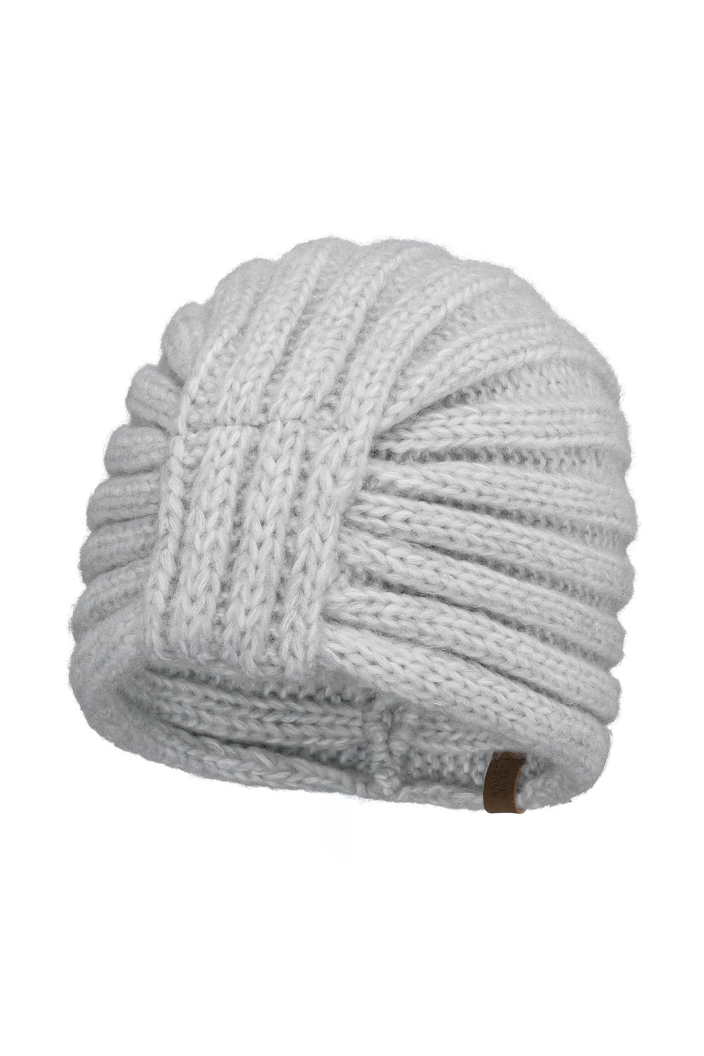 Vivisence Women Winter Beanie Merino Wool Cotton Knit Warm Cozy Comfort, Grey