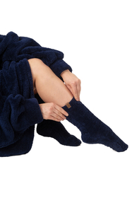 Vivisence Chaussettes Douces et Chaleureuses Pour l'Hiver Longueur Derrière la Cheville Matière Confortable et Résistante Idéales Pour Offrir et Se Détendre, 