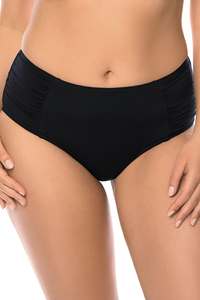 Vivisence 3002 women's bikini bottoms smooth high waisted (matching top available), black