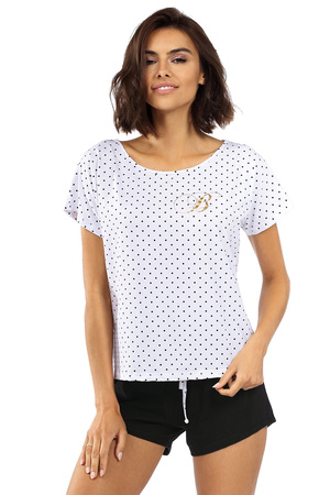 Lorin beautiful comfortable ladies pyjama set in dots P-1522,