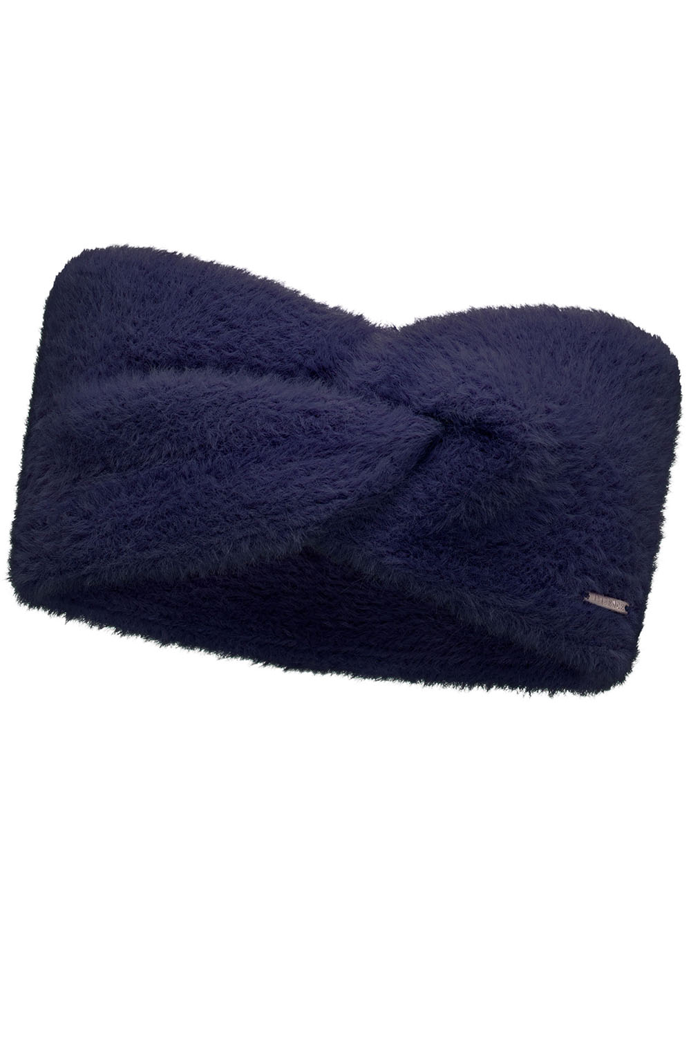 Vivisence Stirnband Damen Flauschig Gefüttert Verkreuzt Warm Herbst Winter 7093, dunkelblau