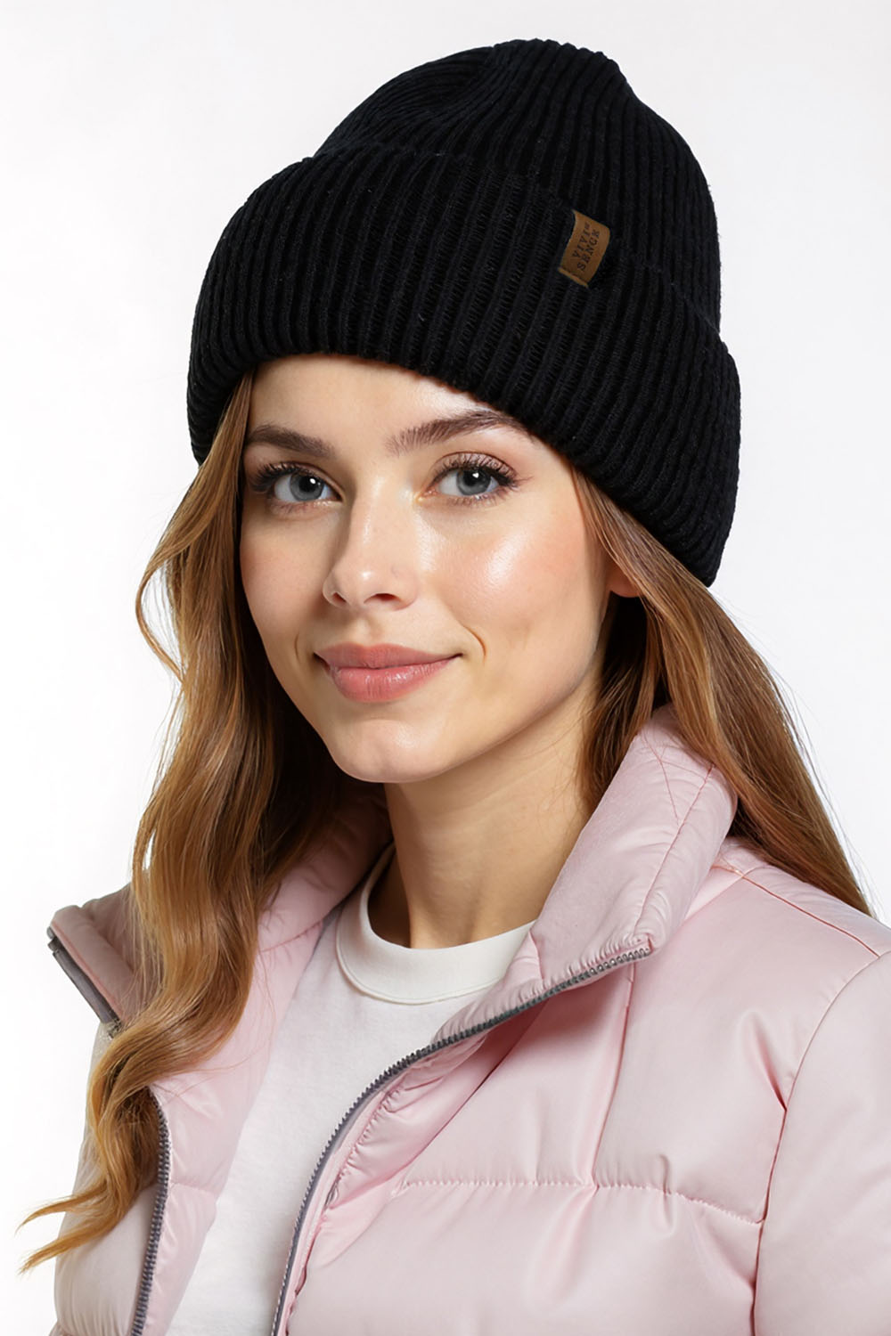 Vivisence Damen Mütze Schal Set Mit Merinowolle Für Wärme Und Stil Täglich, Schwarz