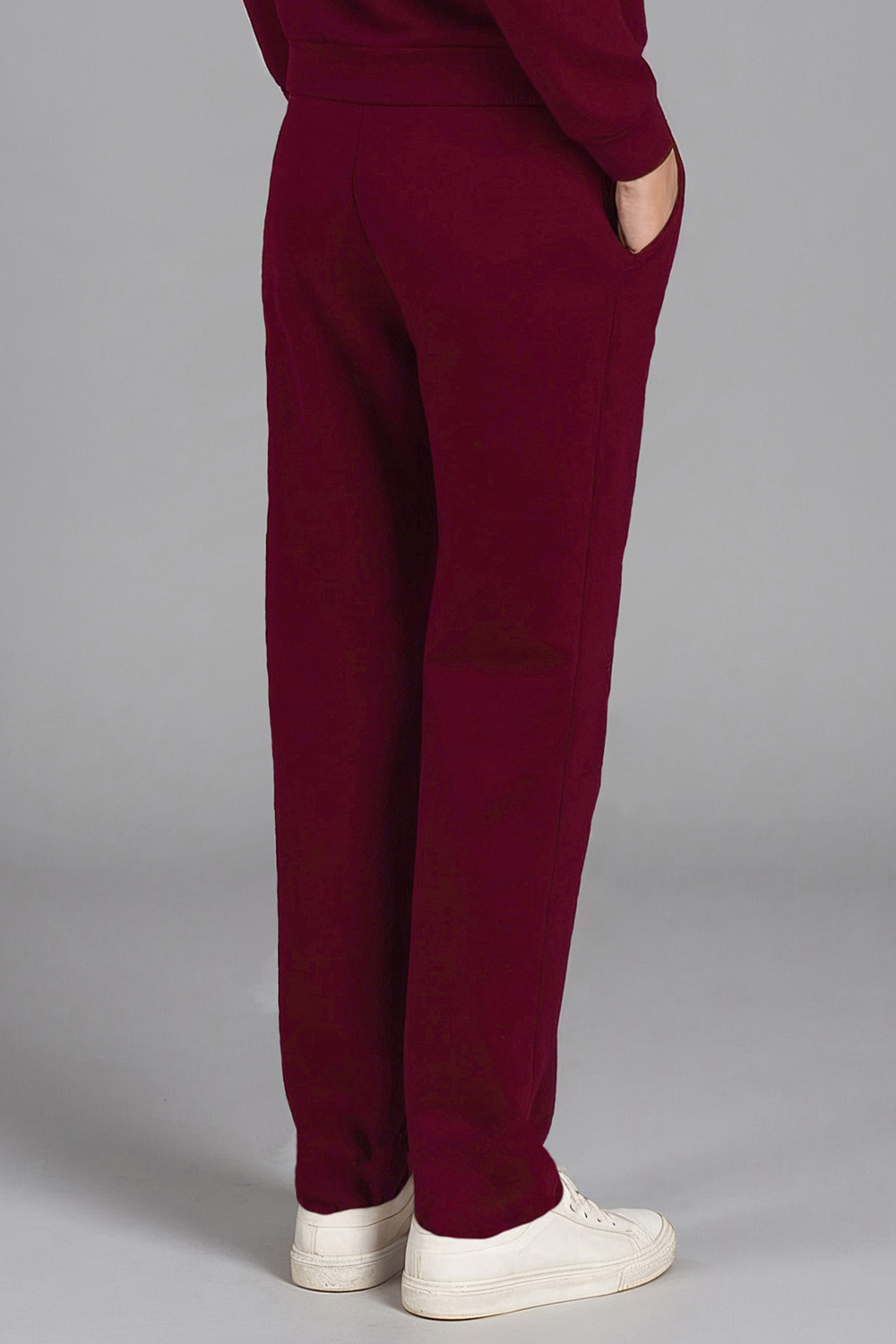 Vivisence Pantalon De Survêtement Femme Confortable Taille Élastique Jambes Larges Poches Latérales Tissu Doux Coton Mélangé Pour Sport Maison Balade Détente Quotidienne 9102, 
