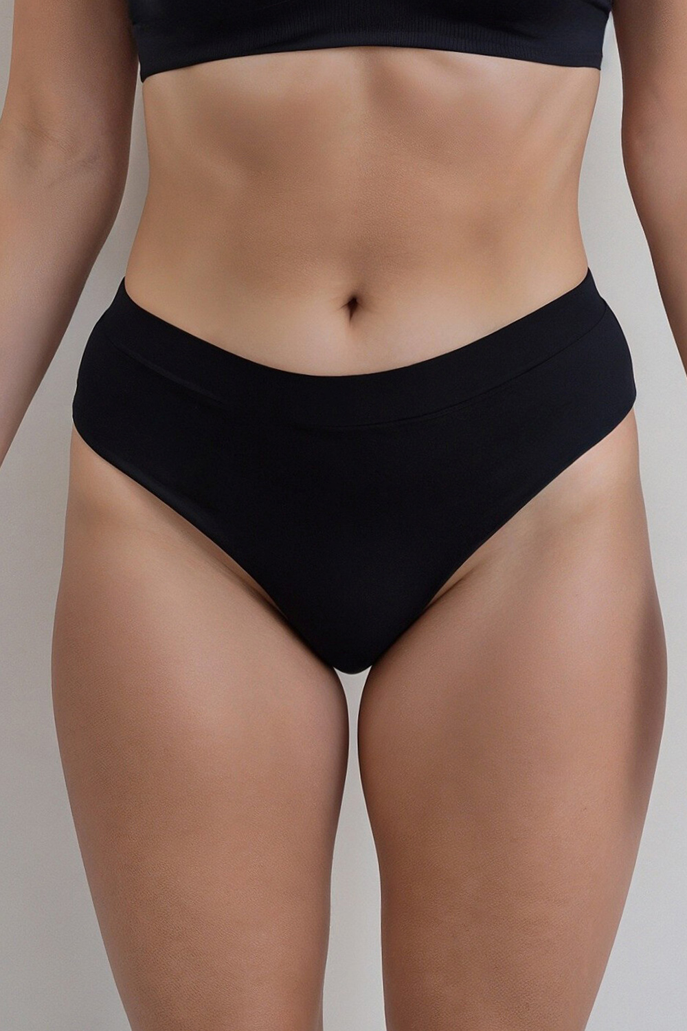 Vivisence Culotte Brésilienne pour Femme Slip Bresilien Viscose Confortable 4020, 