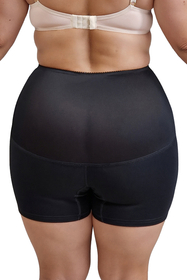 Vivisence Bermuda Culotte Femme Taille Haute Silhouette Parfaite Affinée 4102, noir