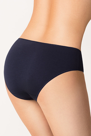 Vivisence femmes slip souple 4002, bleu foncé