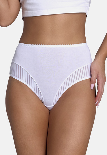 Wolbar smooth striped woman briefs WB129, 