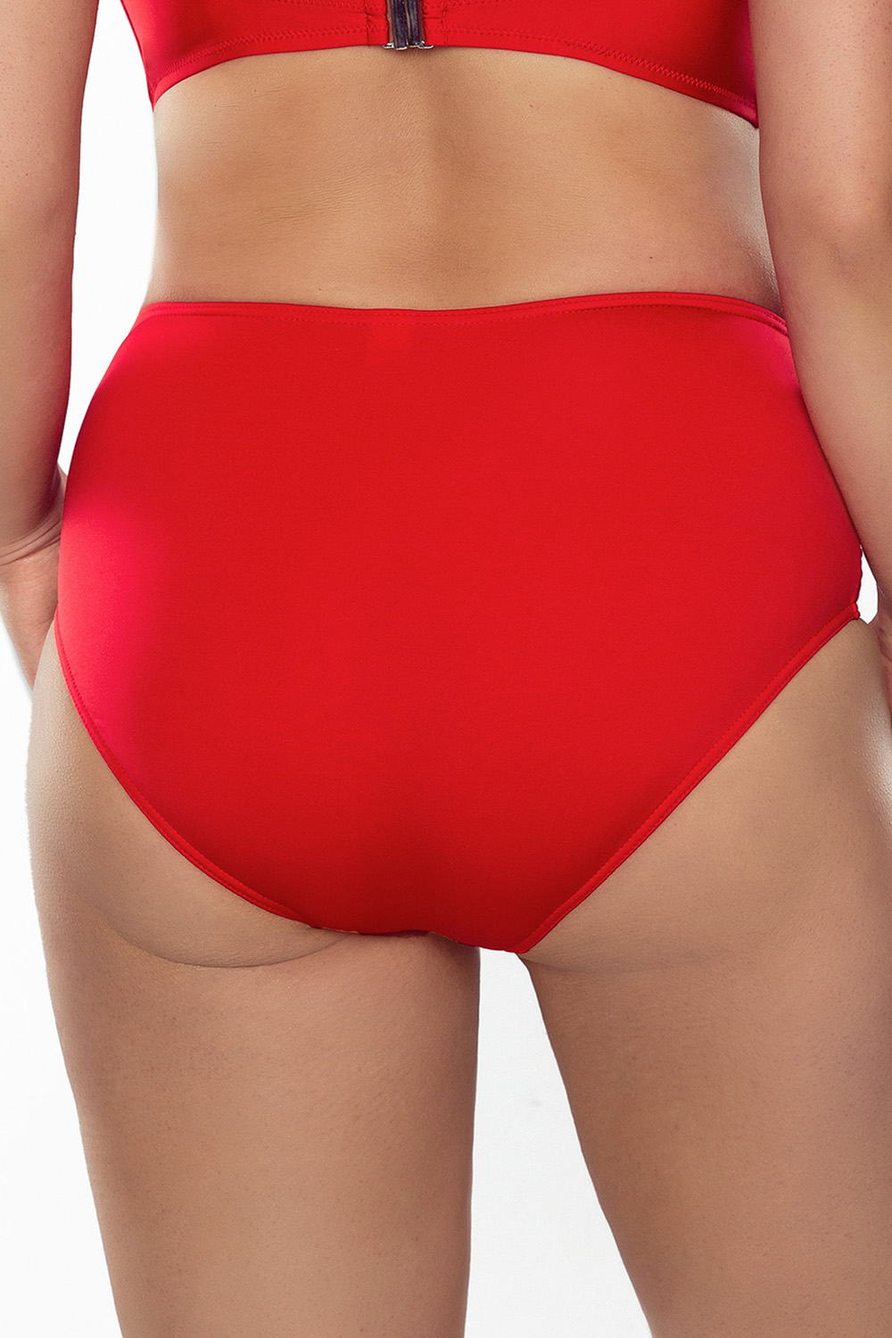 Vivisence Bikinihose Damen Bikini Unterteil Ideal Schwimmen und Sonnenbad 3002, rot