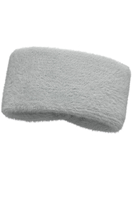 Vivisence Fluffy Lined Twisted Headband For Women Warm Autumn Winter 7093, light grey