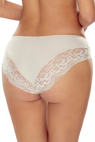 Vivisence culotte slip 1041, beige dentelle