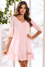 Vivisence Nightdress with a frill 2034, 