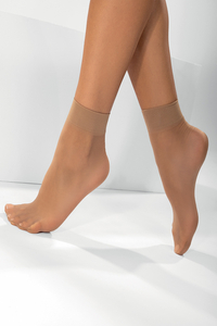 Vivisence Chaussettes Femme Classiques Épaisseur 20 DEN Douces Et Confortables Bords Élastiques Larges Qui Maintiennent Solidement Les Chaussettes En Place Renforcement Invisible, daino