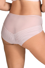 Vivisence Culotte Pour Femme Élégante Coupe Classique Finition Élastique Gousset En Coton Dos Lisse En Maille Doublée Confort Quotidien et Élégance, 