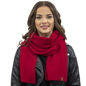 Vivisence Damen Winter Schal Wärmt Schenkt Komfort für Kalte Wintertage 7042S, rot