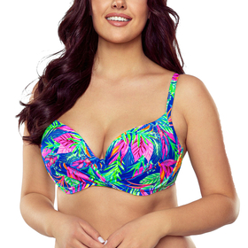 VIVISENCE Bikini Oberteil Damen Verstellbar Träger Bademode Formt die Brust 3209, mehrfarbig