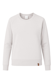 Vivisence Sweatshirt Damen Mit Rundhalsausschnitt Aus Baumwolle Langer Ärmel Bequemer Schnitt 9004, 